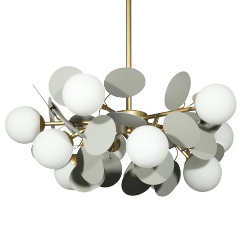 Люстра на штанге Loft It Matisse 10008/10 Grey - фото 3