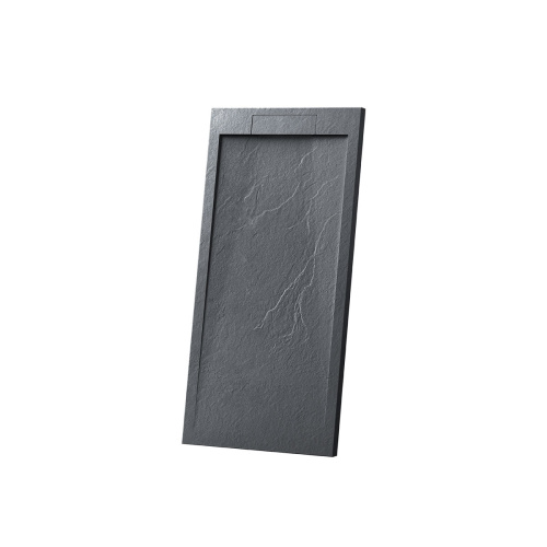 Душевой поддон Vincea H25 VST-4SRL8012A 120х80 искусственный камень антрацит