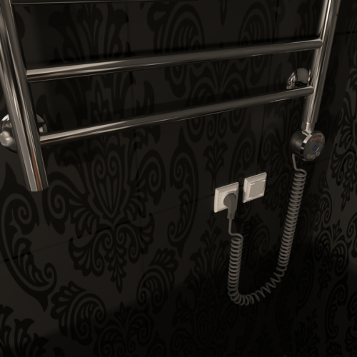 Полотенцесушитель Маргроид Вид 10 10-10050-257R 55х107 электрический хром - фото 3