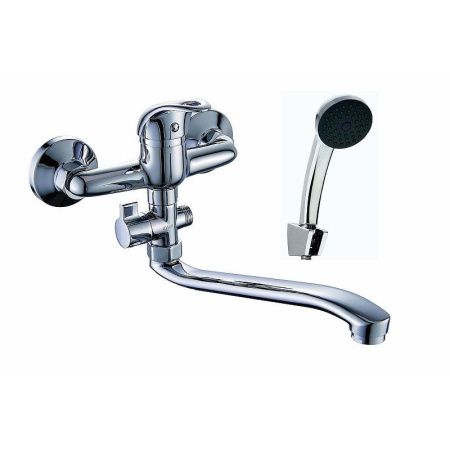 Смеситель для ванны D-Lin D140602 настенный хром