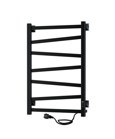 Полотенцесушитель электрический Indigo Element LCEEPF80-50BRRt 55х80 черный