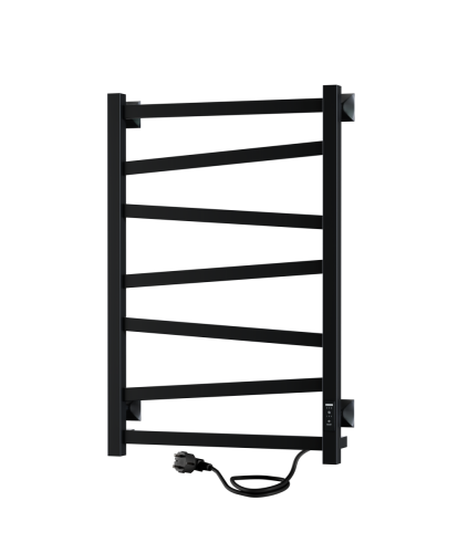 Полотенцесушитель Indigo Element LCEEPF80-50BRRt 53х80 электрический черный муар - фото 3