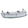 Полка в ванную комнату WasserKRAFT 588