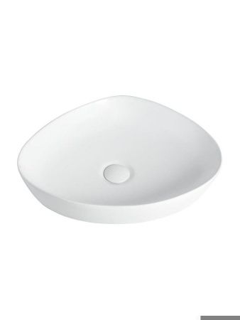 Тумба с раковиной Orange Line Li-60TuwMDF+B07-500W 60х50 подвесная цвет белый