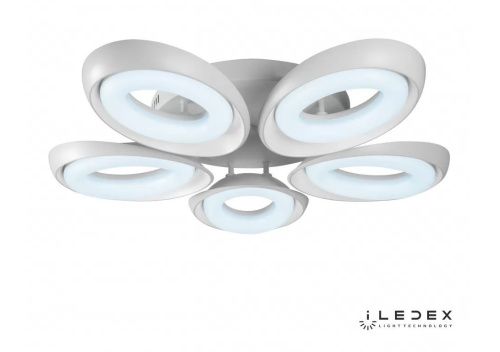 Люстра потолочная iLedex Fancy (Фанцы) FS-011-X5 120W WH - фото 3