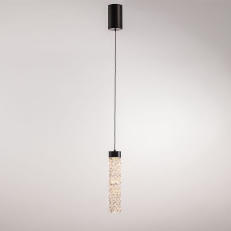 Светильник подвесной Delight Collection MD24030028-1A matt black/clear