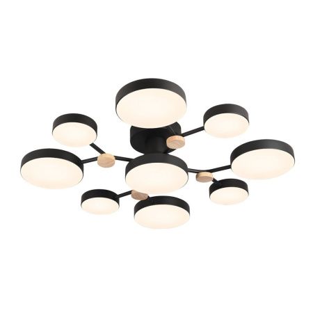 Люстра потолочная LED4U L3201-780 BK