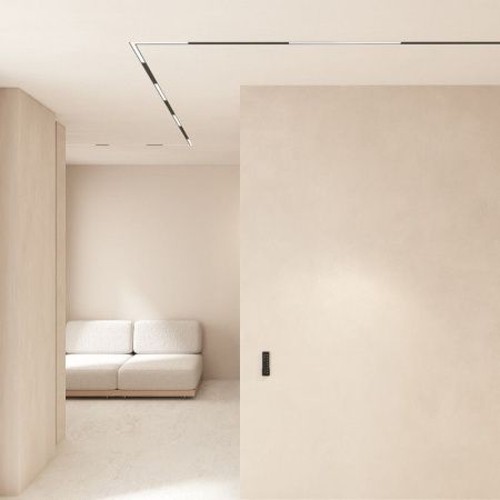 Трековый однофазный светильник Denkirs Smart Linear Zigbee (Смарт Линеар Зигбее) DK8303-BK