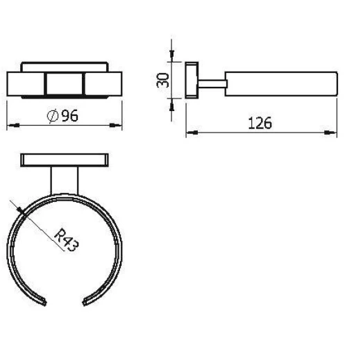 Держатель фена Langberger ALSTER 10991A - фото 2 Держатель фена Langberger ALSTER 10991A - фото 2