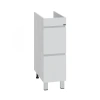 Тумба под раковину СанТа Марс 700400 30х50 напольная цвет белый