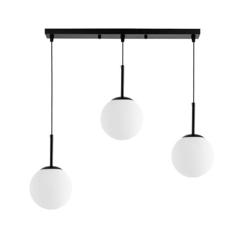 Светильник подвесной Lumina Deco Fredica (Фредица) LDP 6030-3-PR BK - фото 3