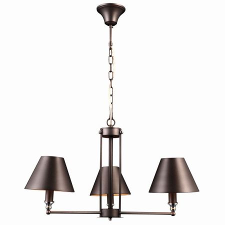 Люстра подвесная Natali Kovaltseva Marquis (Маркуис) Marquis 81000-3C GRAY BRASS