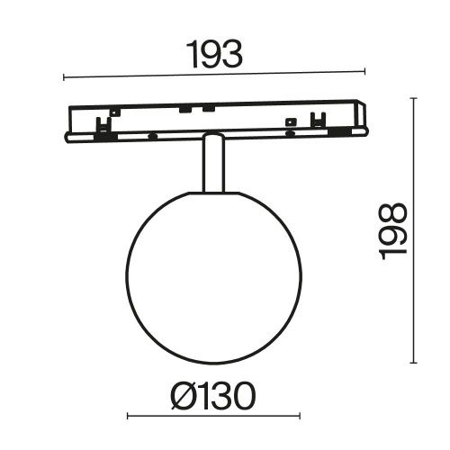 Светильник трековый Maytoni Technical Luna TR038-4-5WTW-DD-B - фото 2
