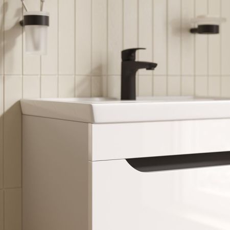 Тумба с раковиной Iddis Ray RAY60WFi95K 60х40 напольная цвет белый