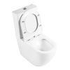 Унитаз напольный с бачком BelBagno SFERA-R BB2141CPR/BB870SC белый с сиденьем микролифт безободковый каскадный смыв