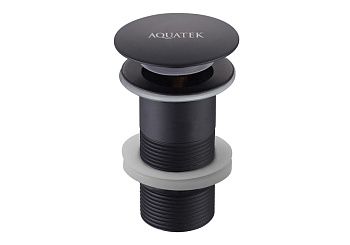 Донный клапан Aquatek AQ6000MB черный