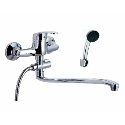 Смеситель для ванны D-Lin D140301 настенный хром - фото 2