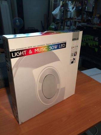 Светильник потолочный музыкальный Citilux Light & Music (Лигхт & Мусиц) CL703M61