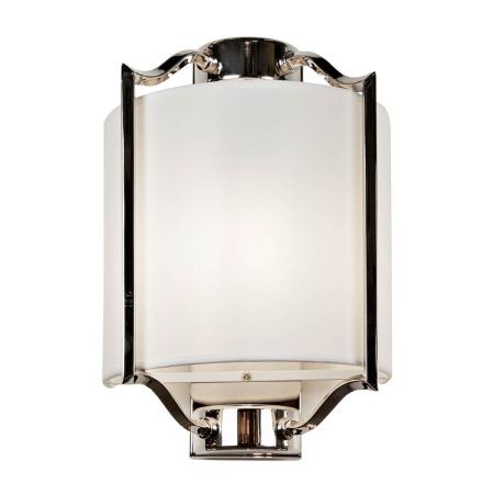 Бра iLamp Divole (Диволе) W2442-1 Nickel
