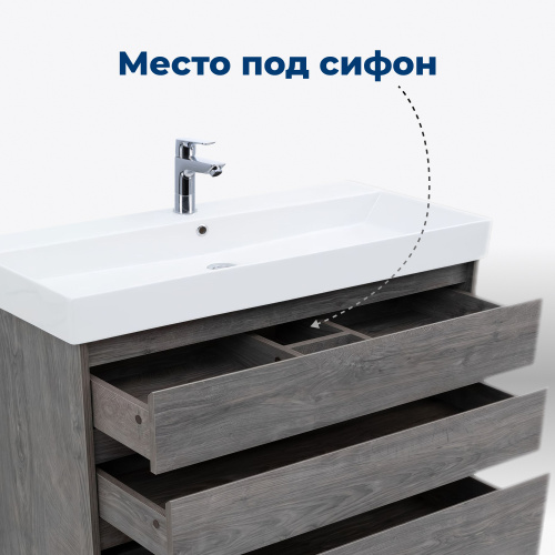 Тумба под раковину Aquanet Nova Lite 00302473 72,4х44,2х73,5 напольная - фото 4