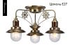 Люстра потолочная Arte Lamp Sailor (Саилор) A4524PL-3AB