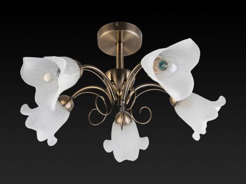 Люстра потолочная Toplight Magdalene Bronze (Магдалене Бронзе) TL3490X-05AB - фото 3
