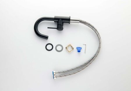 Смеситель Aquatek ЕВРОПА AQ1307MB на раковину черный