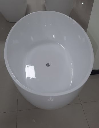 Ванна акриловая Frank 12529 175х105 отдельностоящая овальная с ножками