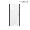 Душевая дверь Parly DE80B 80х185 стекло прозрачное профиль черный