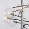 Люстра на штанге Delight Collection Globe Mobile (Глобе Мобиле) MX19009070-8A chrome