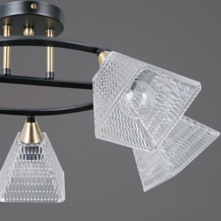 Люстра потолочная Illumico IL0850-5CSQ-25BKAB ELITE