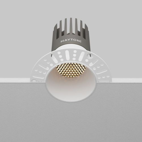 Светильник встраиваемый Maytoni Technical Dip DL122-15W-3K-TRS-W - фото 5