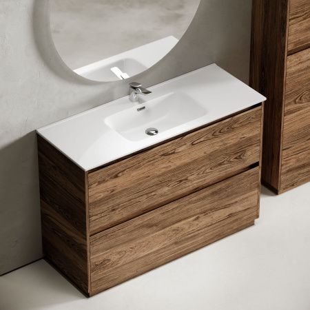 Тумба под раковину Sancos Libra Floor LB120F-1ECH 120х50 напольная цвет коричневый