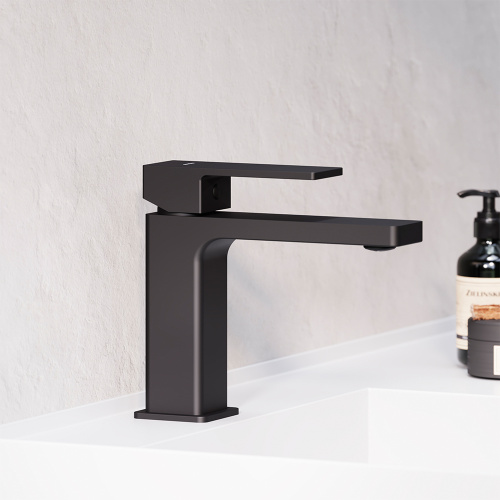 Смеситель Damixa Gala 530210300 на раковину/на столешницу черный - фото 3