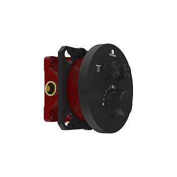 Смеситель для душа Vincea VSCV-322T-MMB встраиваемый в стену черный матовый