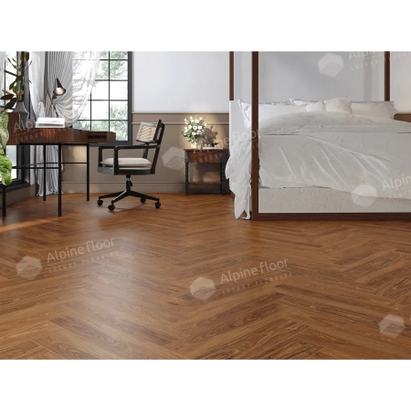 SPC ламинат Alpine Floor Nut ECO 22-5 MC Нойер толщина 0.4 см 43 класс 600х125