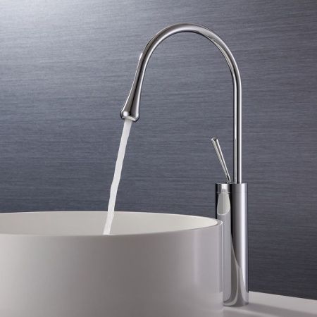 Смеситель для раковины Bronze de Luxe SCANDI 9015C на столешницу хром