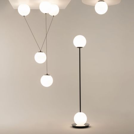 Торшер Maytoni Twins (Близнецы) MOD427FL-L20B3K