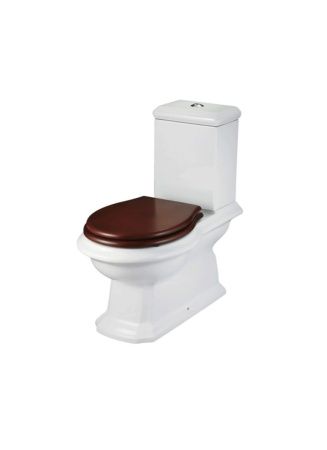 Унитаз напольный с бачком Creo Сeramique DIJON COMBO-DI1001N белый с сиденьем с микролифт каскадный смыв