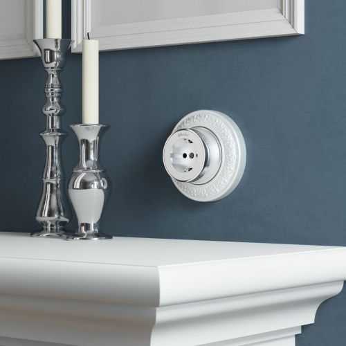 Розетка с заземлением Werkel Vintage (Винтаге) 4690389174735 - фото 2