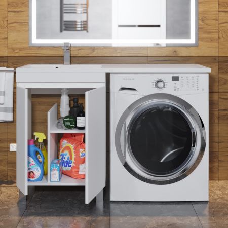 Тумба с раковиной Uperwood Magenta 51930205156 120х50 цвет белый