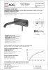 Смеситель для раковины AQG Urban Flow 01URF170GM встраиваемый в стену оружейная сталь