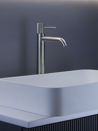 Смеситель для раковины AltroBagno Bilancia AltroBagnoBilancia010225Ni на столешницу никель