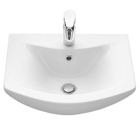 Раковина из сантехнического фарфора Santek Балтика WH501701 50х40 накладная цвет белый