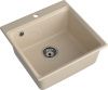 Кухонная мойка Granfest Level LV-510 кашемир 51х50 цвет бежевый поверхность матовая
