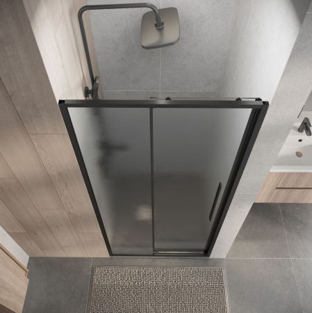 Душевая дверь Niagara Nova NG-34-L9CHGR 90х195 стекло шиншилла профиль графит