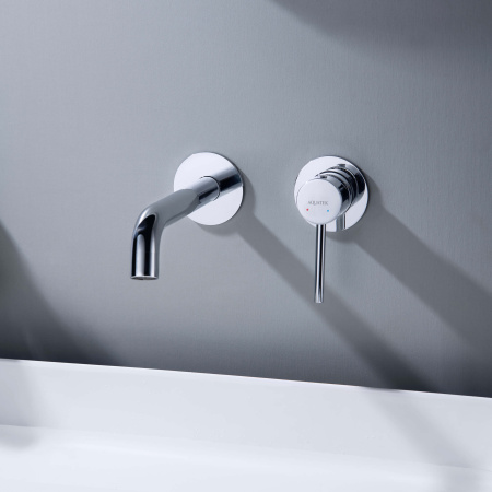 Смеситель Aquatek ЕВРОПА AQ1313CR встраиваемый в стену хром без термостата