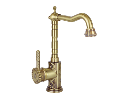 Смеситель Bronze de Luxe WINDSOR 10107 на раковину бронза - фото 2