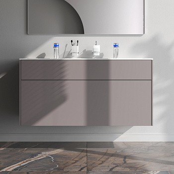 Тумба под раковину Am.Pm Inspire V2.0 M50AFHX1203EGM 121х49х60 подвесная цвет серый матовый