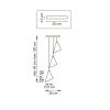 Люстра подвесная Lightstar Cone GW (Цоне ГВ) 757036